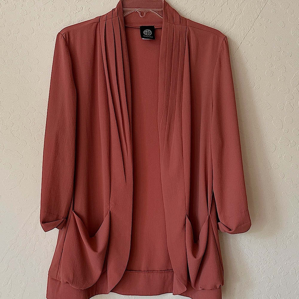 Bobeau Coral Open Jacket/Blazer - Lightweight